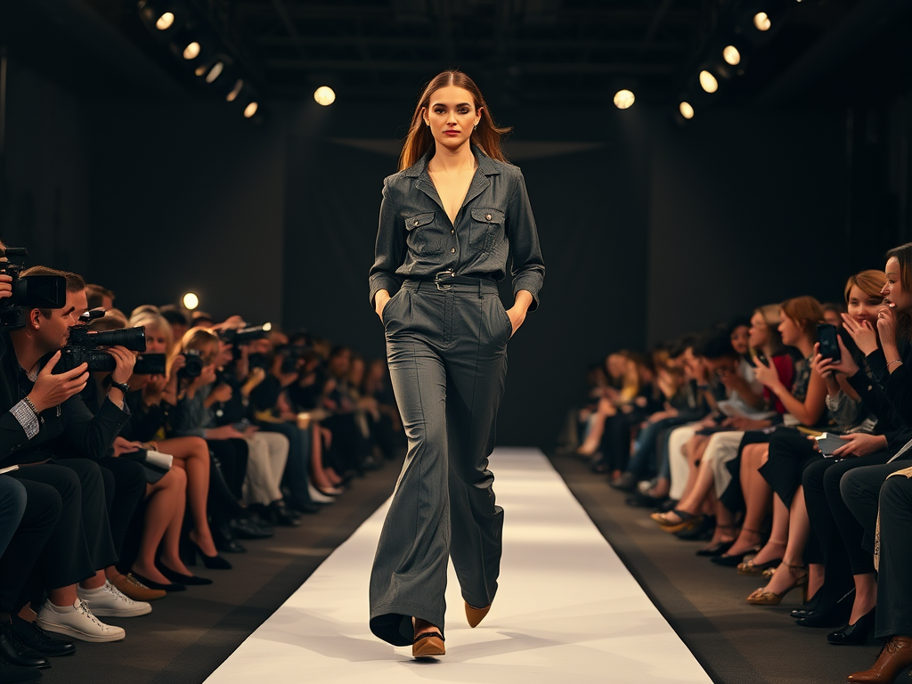 ART MOBIREL | Pantalonii evazati pe catwalk: Inspirație din lumea designerilor