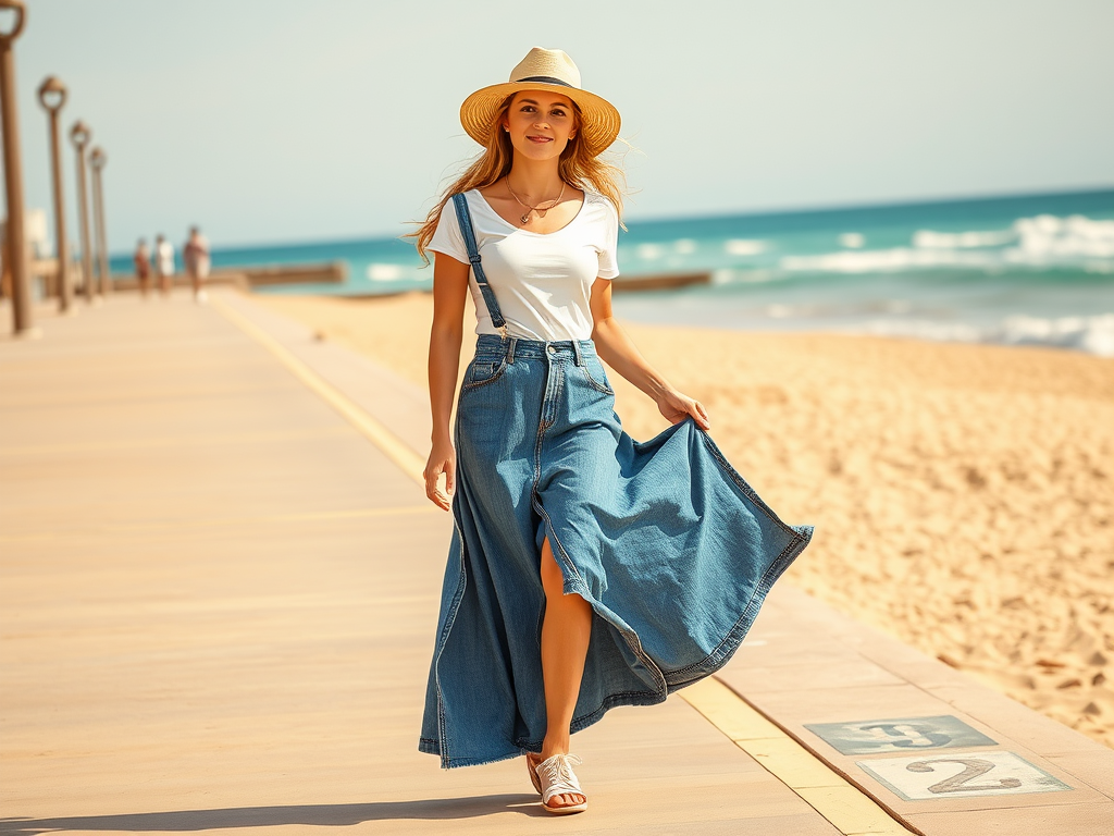 ART MOBIREL | Fusta de blugi și primăvara: idei de outfituri fresh